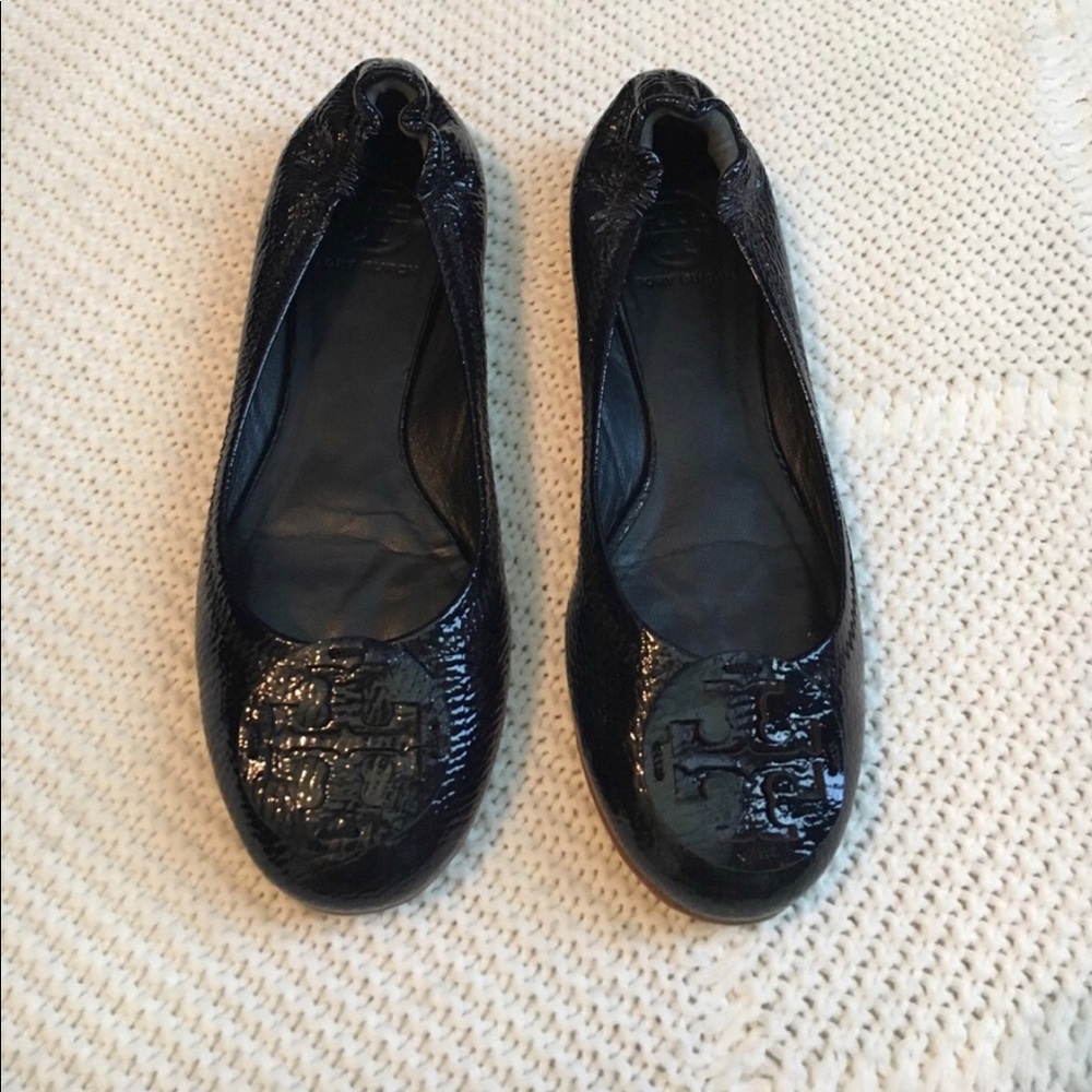 Tory Burch Reva Patent Leather Flats